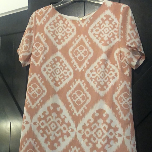 Lulus Give Me A Print Blush Pink Print Shift Dress - Picture 5 of 6